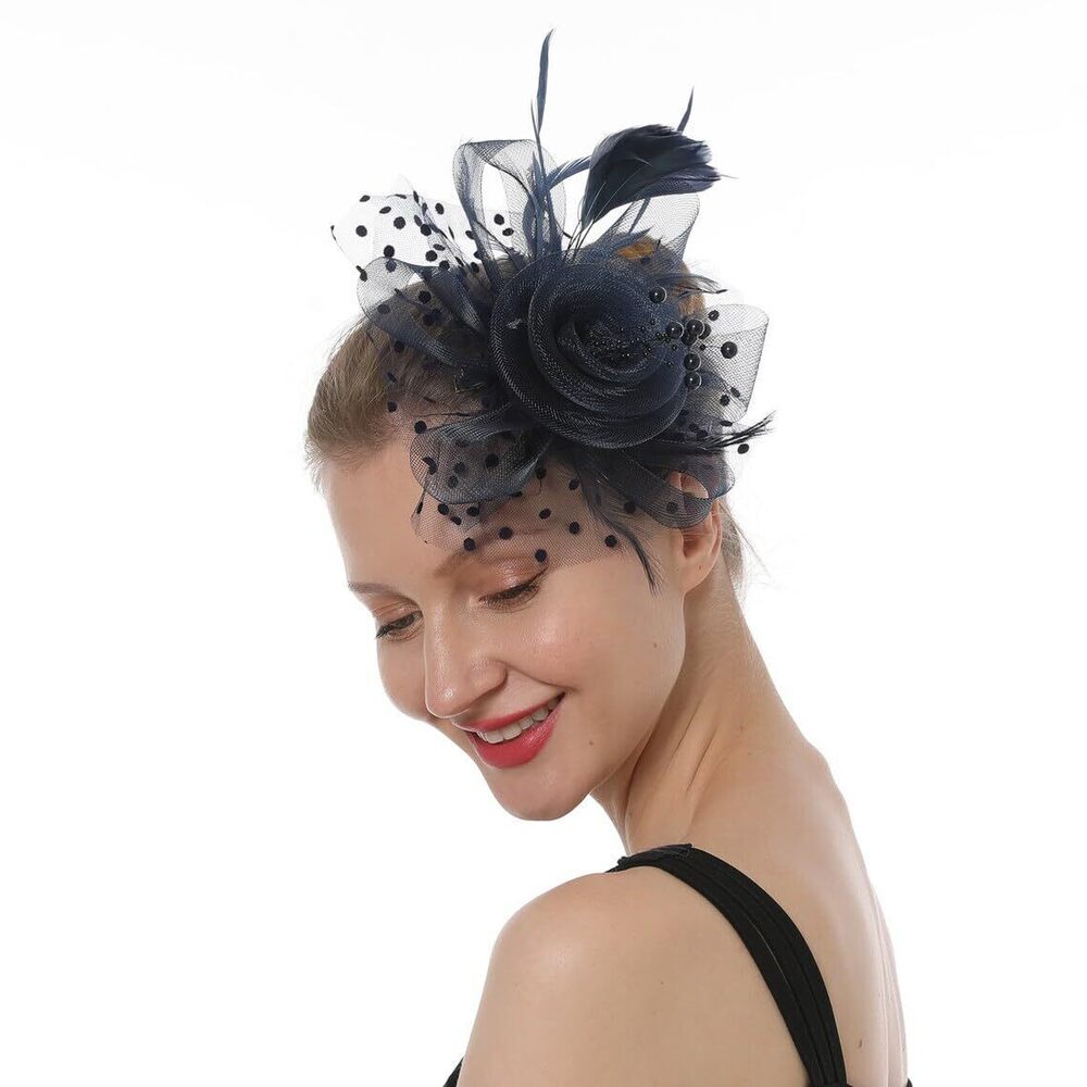 3852 Fascinators Tea Party Hat For Women- Kentucky Church Derby Hats Flower